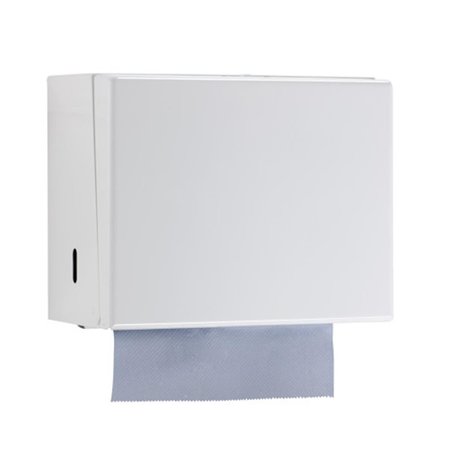 BEDDING BEYOND Singlefold Hand Towel Dispenser, White BE2495503